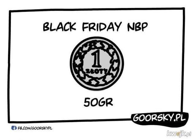Czarny humor na "Czarny Piątek". Zobacz najlepsze memy o Black Friday 