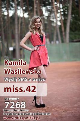 Wybory miss polski 2014 Kamila Wasilewska