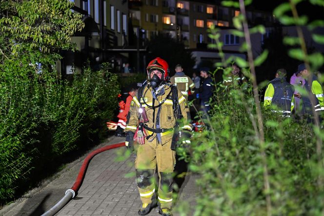 Potężny pożar w Koszalinie