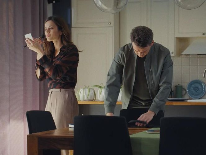 M jak miłość, odcinek 1847: Jakub Karski (Krzysztof Kwiatkowski), Kasia (Paulina Lasota) 