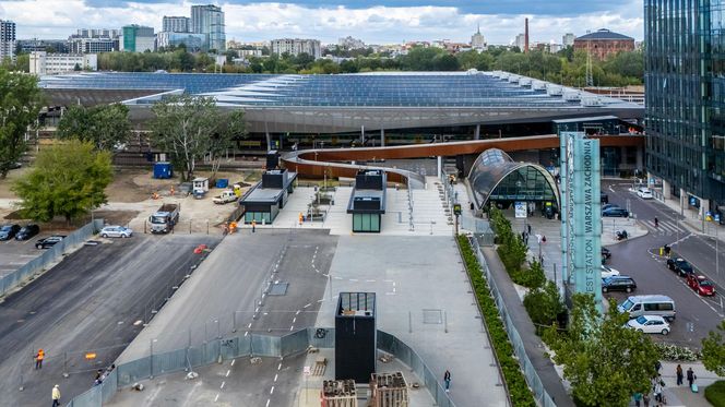 Stacja i dworzec Warszawa Zachodnia - sierpień 2025
