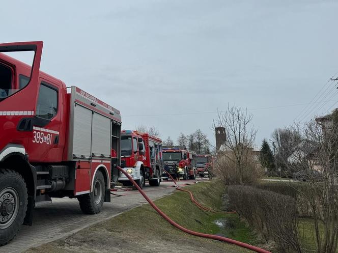 Lubelskie: Nie wszystko udało się uratować przed ogniem. Winne było zwarcie instalacji elektrycznej