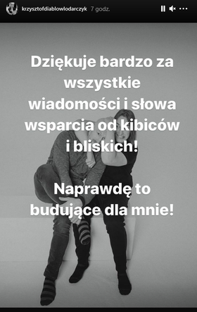 Krzysztof Włodarczyk skierował kilka słów do kibiców