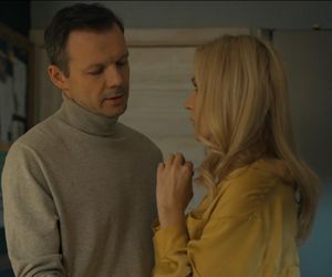 	Barwy szczęścia odc. 3199. Bruno (Lesław Żurek), Karolina (Marta Dąbrowska)