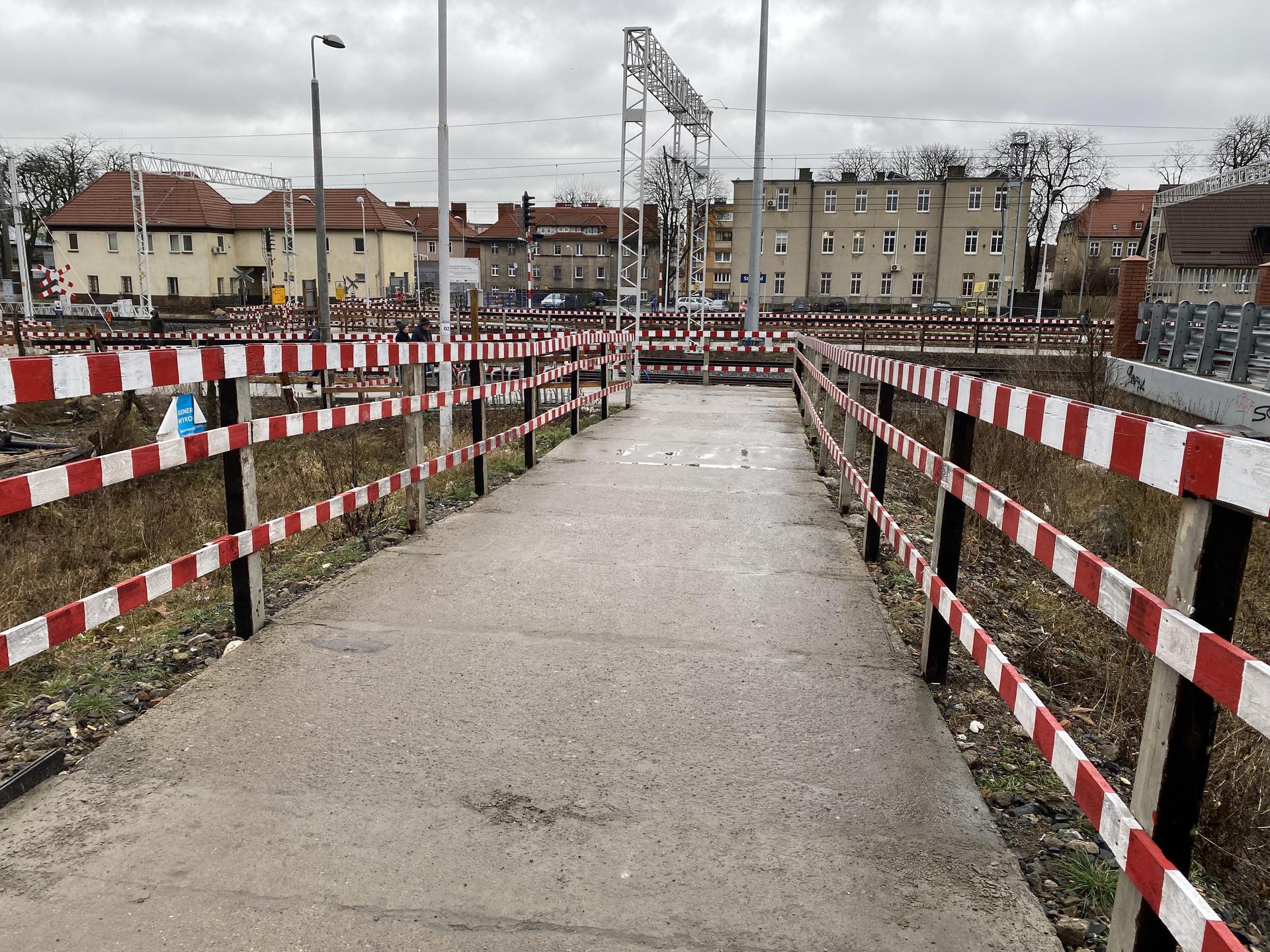 Budowa wiaduktu w Stargardzie