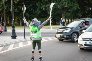 4. Nightskating Białystok. Przejazd filmowy