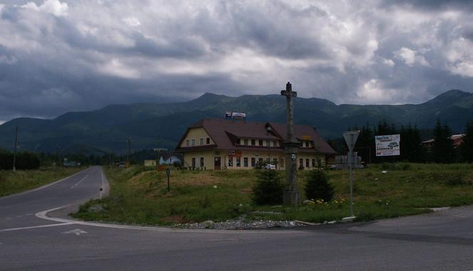Widok na słowackie Tatry