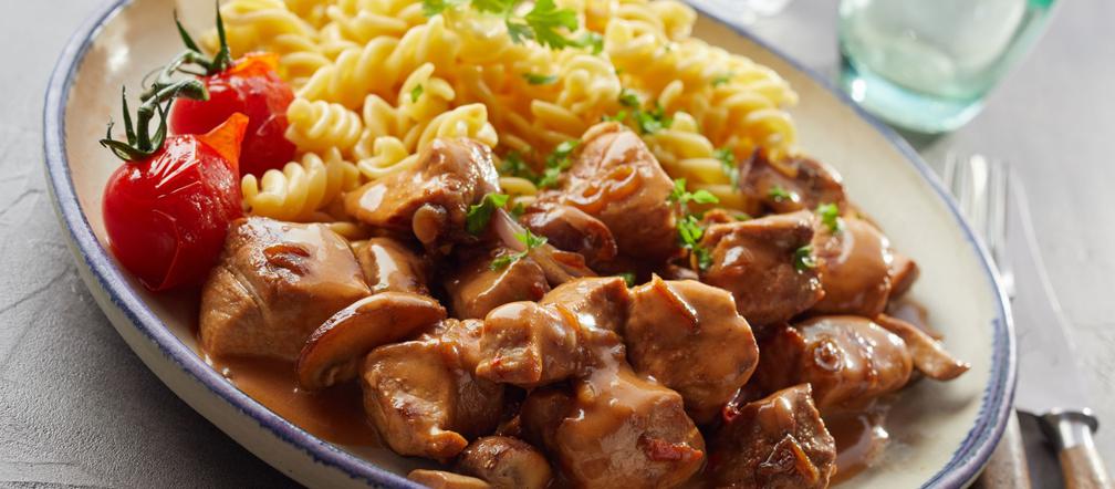 Gulasz z szynki wieprzowej