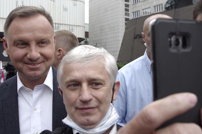 Andrzej Duda przyjechał do Katowic.