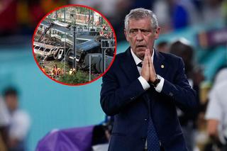 Fernando Santos mocno przeżył tragedię, to jego drugi dom. „Modlę się za zmarłych i ich rodziny” 