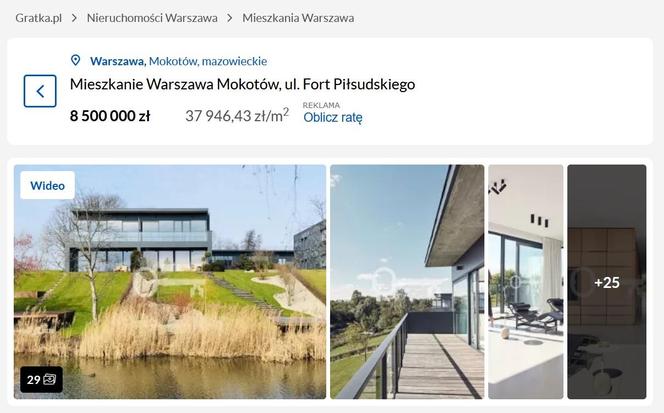 Mieszkanie przy ul. Fort Piłsudskiego 