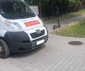 Wypadek z udziałem 12-latki na hulajnodze - Dziewczynka miała uderzyć w bok auta