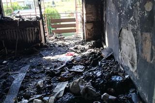 Pożar w Nowych Żukowicach. Kobieta w ciąży i niepełnosprawny mężczyzna stracili dach nad głową!