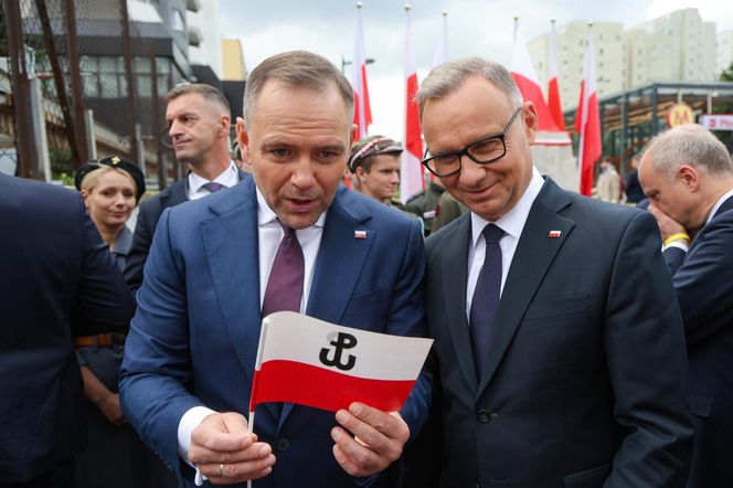 Andrzej Duda i Karol Nawrocki uczcili pamięć powstańców na Woli