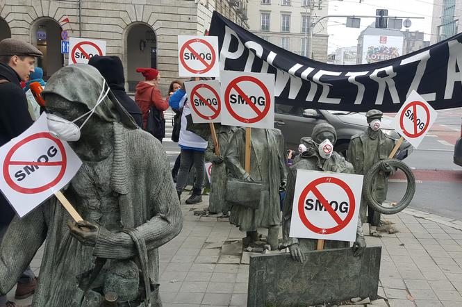 Happening Dolnośląskiego Alarmu Smogowego