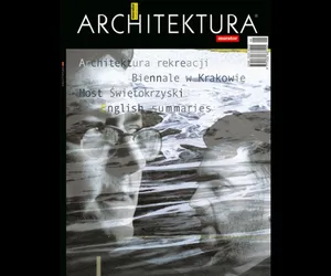 Miesięcznik Architektura 01/2001