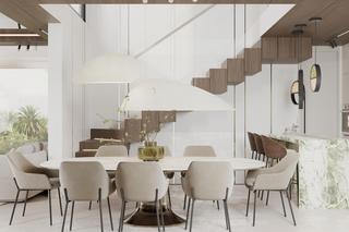 Dom w beżach i bordo w Alicante