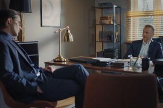 M jak miłość, odcinek 1852. Marek Rotkiewicz (Aleksandar Milićević), Andrzej (Krystian Wieczorek)