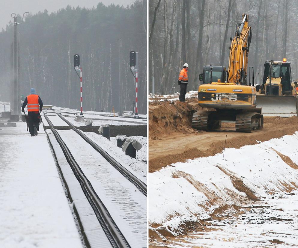 Kolej do Zegrza opóźniona. Wykonawca czeka na specjalną włókninę 