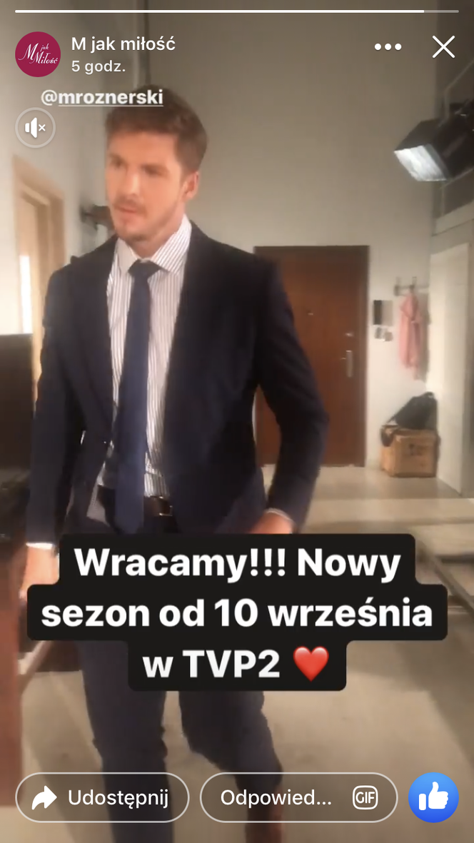 M jak miłość. Marcin Chodakowski (Mikołaj Roznerski)