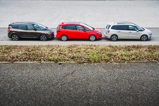 Renault Grand Scenic, Opel Zafira, Citroen Grand C4 Picasso