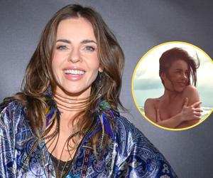 Edyta Herbuś bez stanika wskoczyła do oceanu. Dużo straciła w oczach internautów