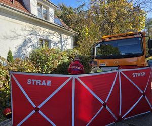 Makabryczny wypadek w Krakowie. Pieszy stracił nogę po potrąceniu przez samochód