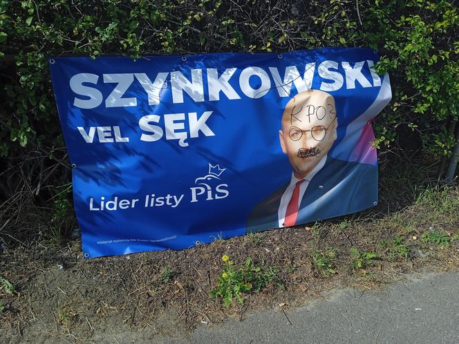 Banery wyborcze w Poznaniu