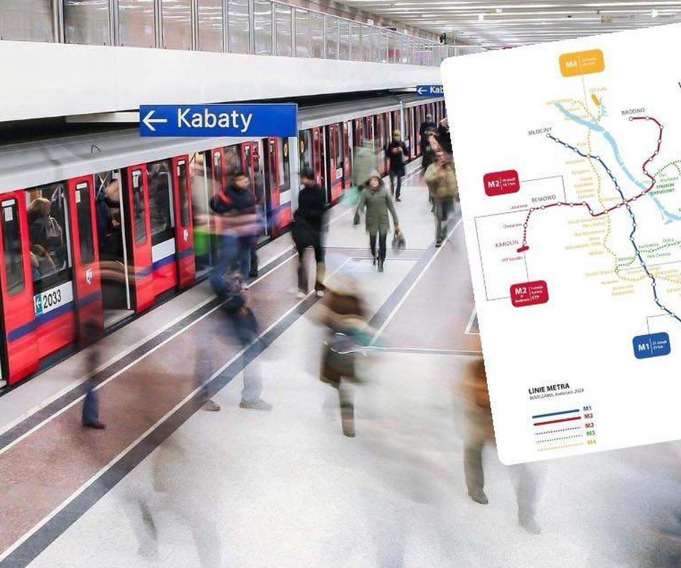Aż 26 kilometrów i 23 stacje. Tak będzie wyglądać nowa linia metra w Warszawie