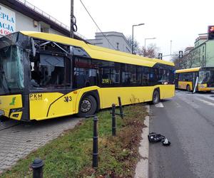 Gliwice. Zderzenie dwóch autobusów na ul. Tarnogórskiej
