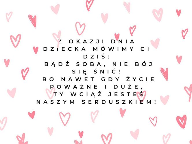 Dzień Dziecka - kartki