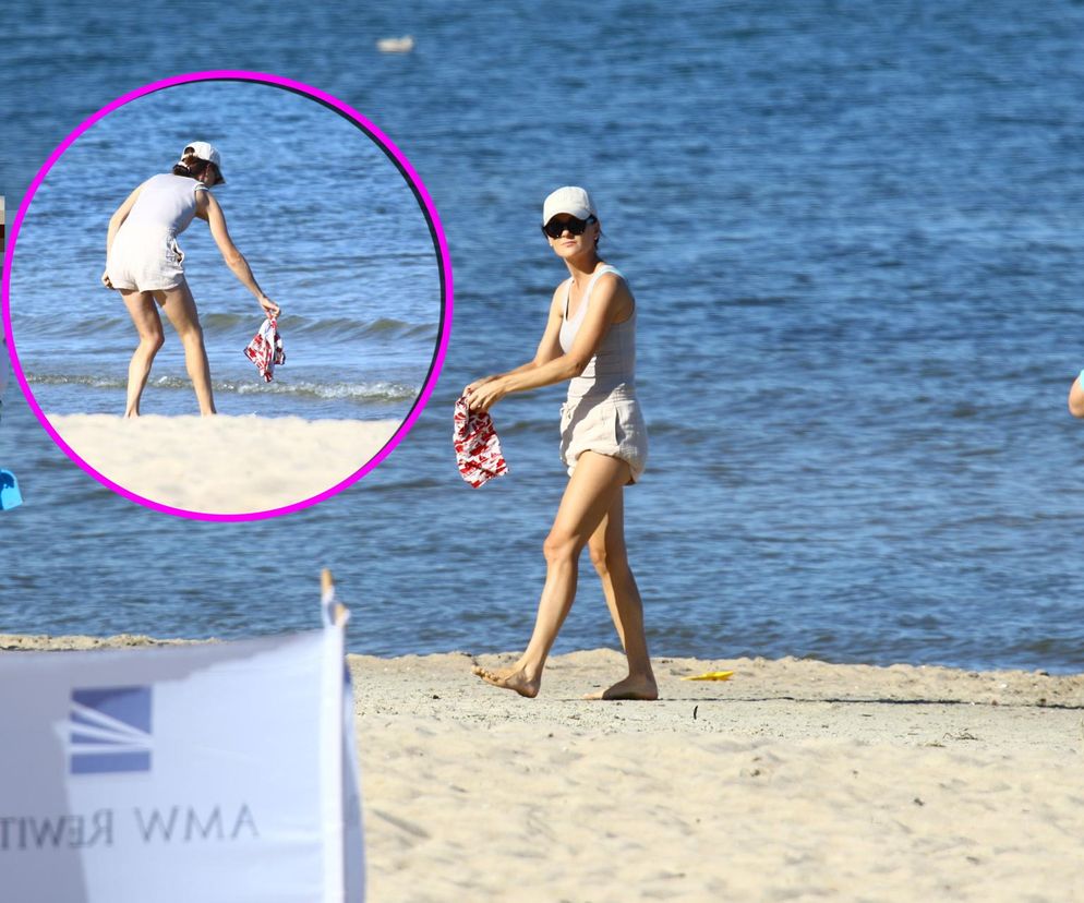 Agnieszka Radwańska nad polskim Bałtykiem