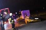 Wypadek w Dąbrówce Nagórnej! Kierowca nie ustąpił pierwszeństwa