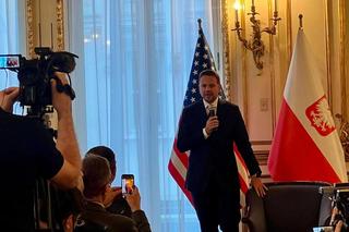 Prezydent Warszawy w nowojorskim konsulacie