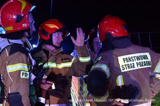 Pożar w Pszowie. Prokuratura wszczyna śledztwo po oględzinach