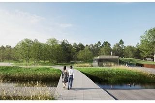 Na Mazurach powstaje nowe miejsce rekreacji tuż nad jeziorem. Ruszyły pierwsze prace