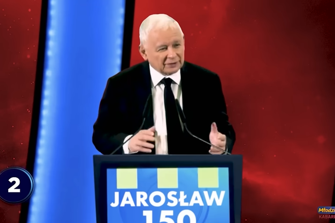 Jarosław Kaczyński wygrywa Jeden z dziesięciu. Nagranie hitem internetu 
