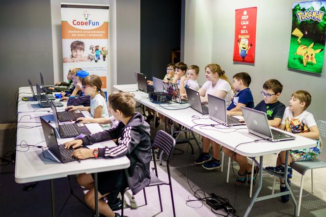 Zajęcia z programowania CodeFun w Galerii Nowy Świat