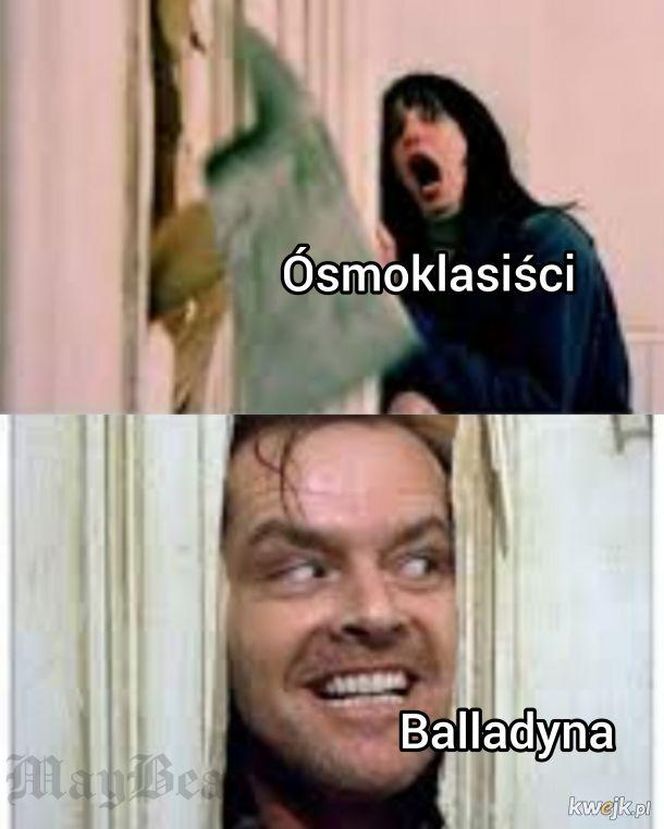 Egzamin ósmoklasisty 2025 r. - memy