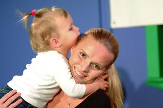 Hanna Lis z córkami