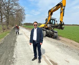 Przebudowa drogi gminnej Stępień – Cielętnik