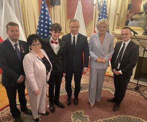 Prezydent Duda odznaczył zasłużonych w NY