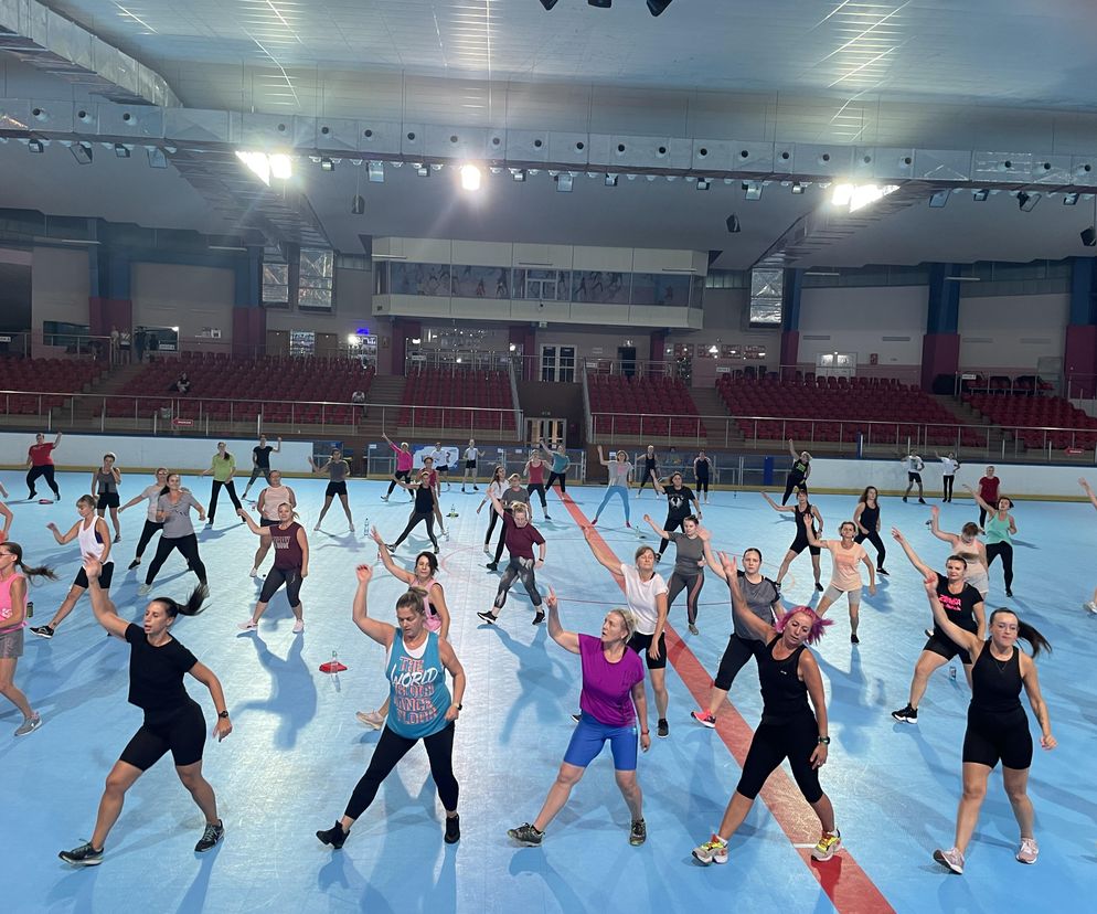 Zumba na rolkowisku