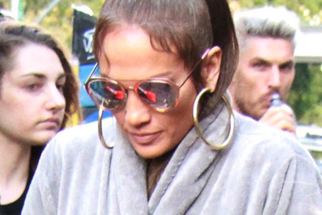 Jennifer Lopez na planie nowego teledysku