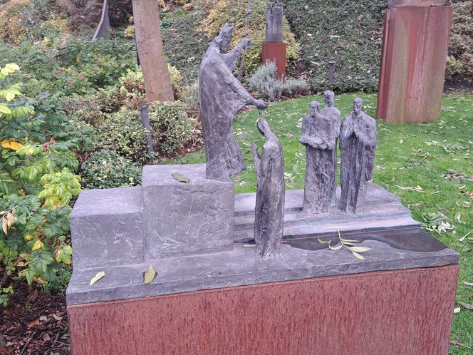 Ogród za kościołem św. Józefa w Krakowie