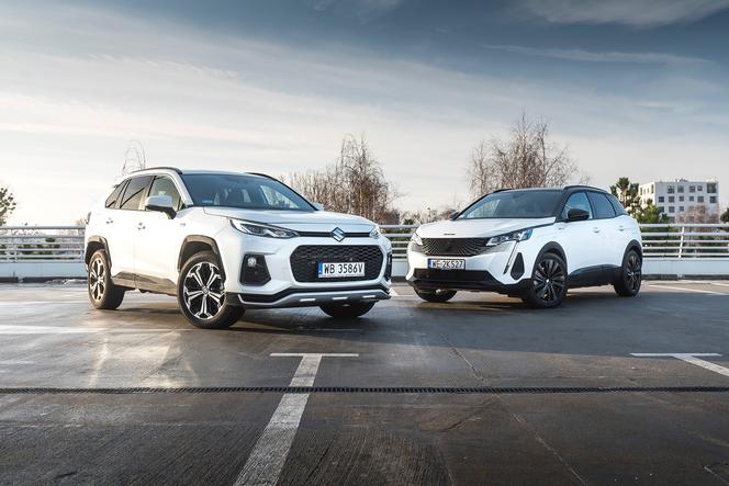 Nie ścigaj się z nimi spod świateł! Suzuki Across Plug-in Hybrid i-AWD & Peugeot 3008 HYbrid4 - OPINIA, PORÓWNANIE