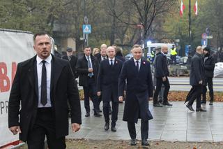 Andrzej Duda złożył wieńce przed pomnikami Ojców Niepodległości