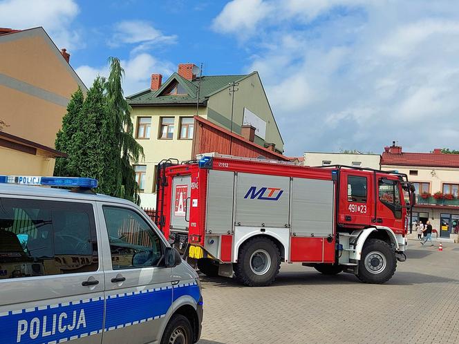 Pożar na ulicy Dworcowej! Na miejscu wszystkie służby