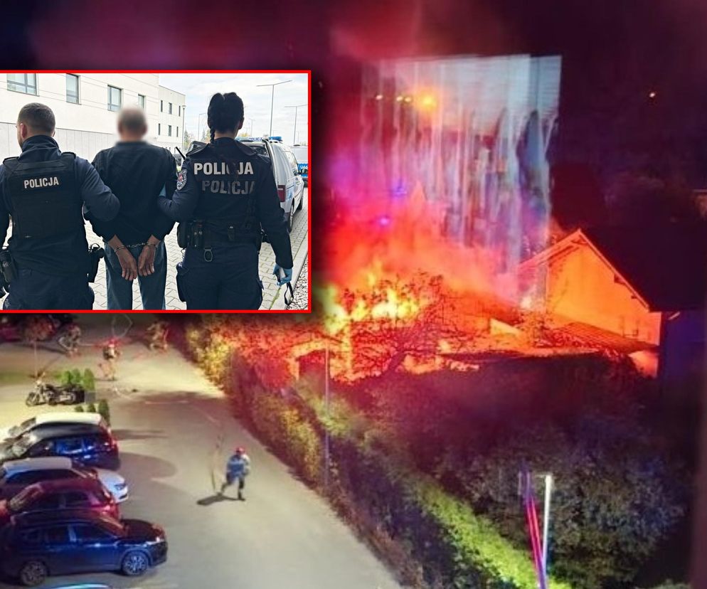 Wujek z piekła rodem! 72-latek podpalił garaż siostrzeńca po rodzinnej kłótni