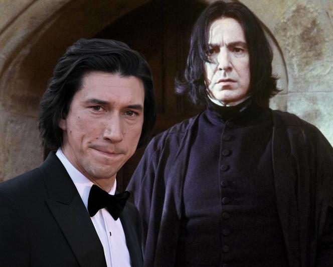 Adam Driver jako Severus Snape